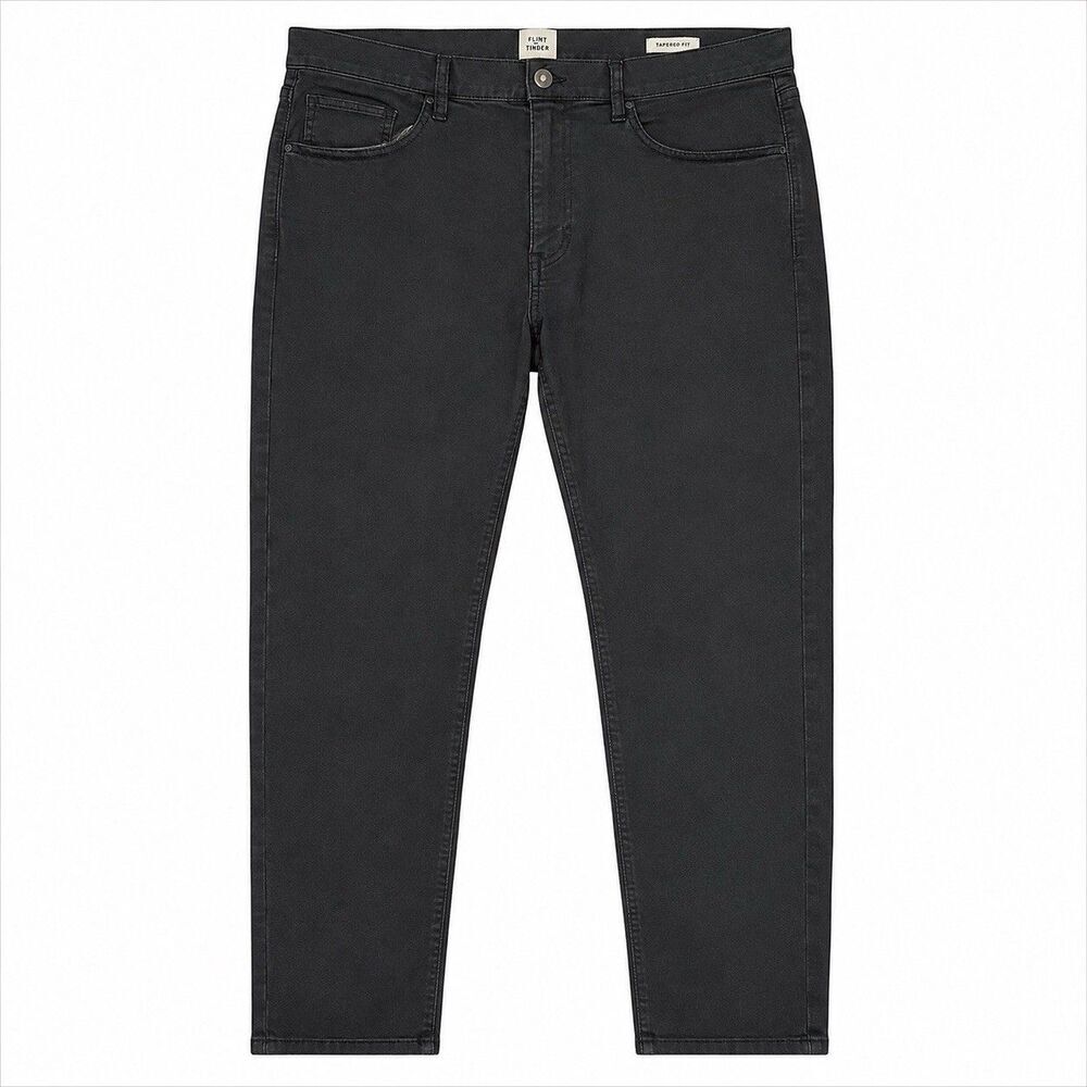 Huckberry Flint And Tinder Pants Mens 36x32 Gray Tapered Fit Stretch 5 Pocket